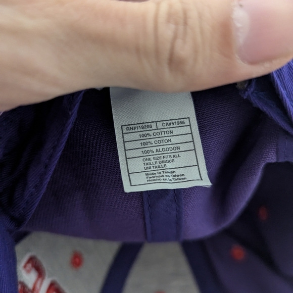 Vintage NBA Toronto Raptors Spellout Snapback Hat 90s Adidas - Picture 4 of 5